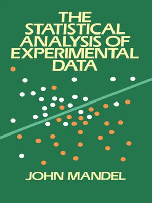 cover image of The Statistical Analysis of Experimental Data